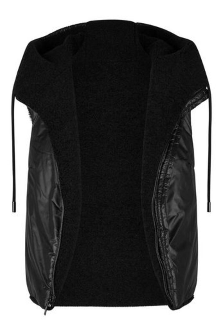 ジャケット・アウター reversible short vest FUNK since 1776 reversible short vest black
